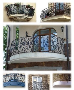 балконы с площадками