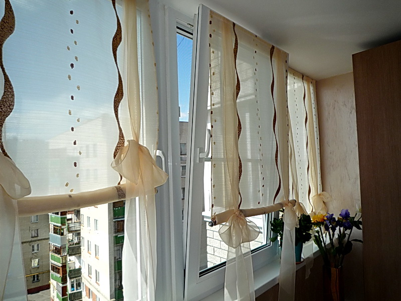 шторы для балкона
